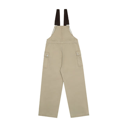 Overalls Men Jumpsuit Denim Cargo Pants Suspender Pants Vibe Design Loose Letter XINGX Embroidered One-Piece Trousers