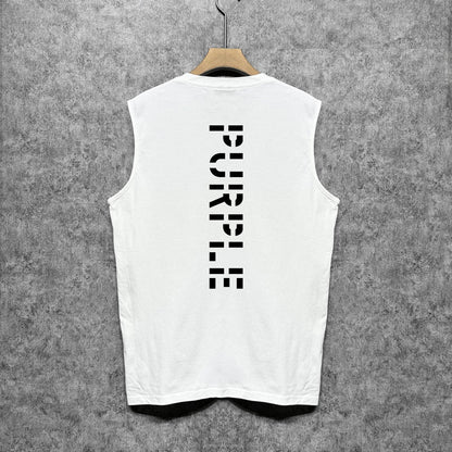 Purple Brand Tank T Shirts Sleeveless T-shirt Vest