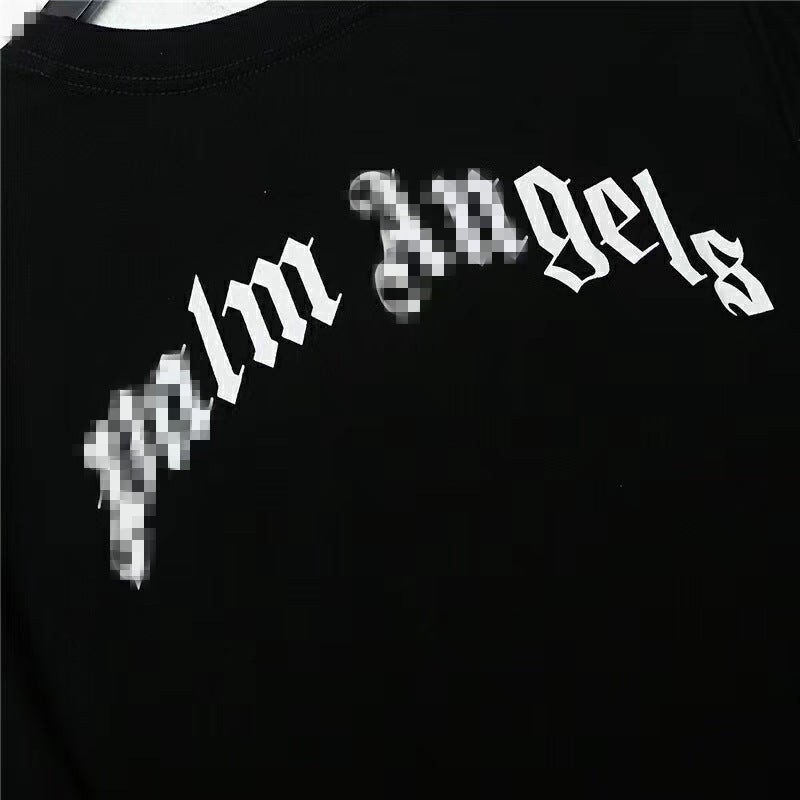 Palm Angle T Shirts Broken Teddy Bear Couple Loose