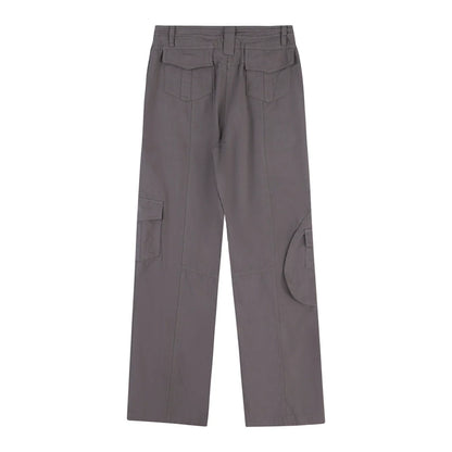 Men Sweatpants Casual Trousers Men's Loose Straight Wide Leg Pants Sports Overalls