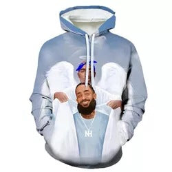 Nipsey Hussle Hoodie 3D Printing plus Size Sweater