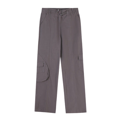 Men Sweatpants Casual Trousers Men's Loose Straight Wide Leg Pants Sports Overalls