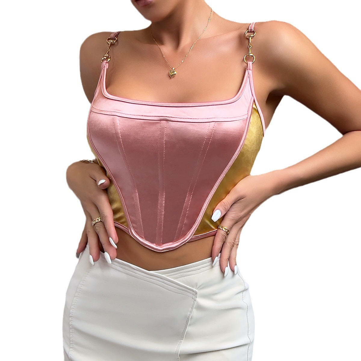 Women Party Tops Backless Underwaist