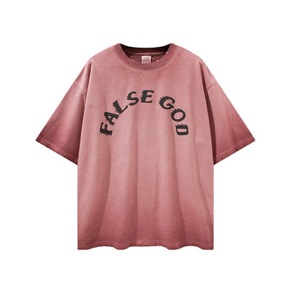 Kanye West Trust God T Shirt Summer Printed Short Sleeve Suit