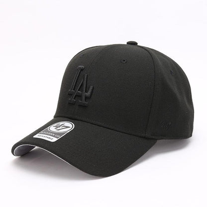Dodgers and Yankees Baseball Cap 47brand Baseball Hat Men's Peaked Cap Black