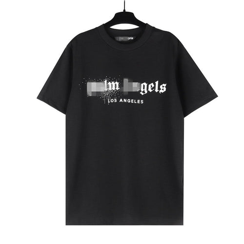 Palm Angle T Shirts Diamond-Embedded Decoration Couple Loose