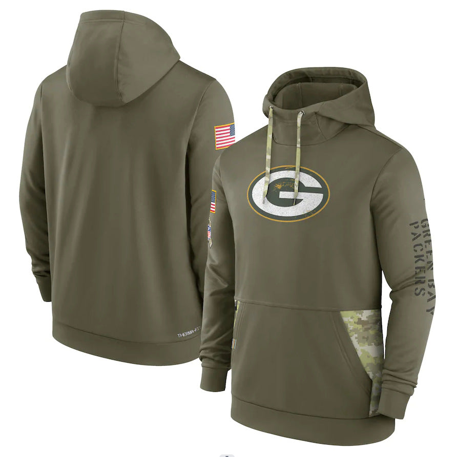 NFL Hoodie Sweater Men's NFL Football Suit Sports Hoodie Top