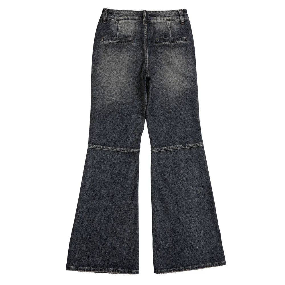 Women Pants Ripped Jeans Women Slim-Fitting Straight Pants Trousers
