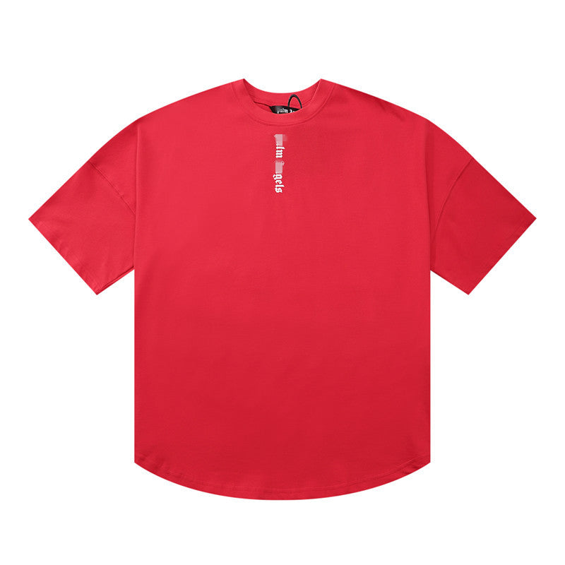 Palm Angle T Shirts Candy Color Half Sleeve Shirt