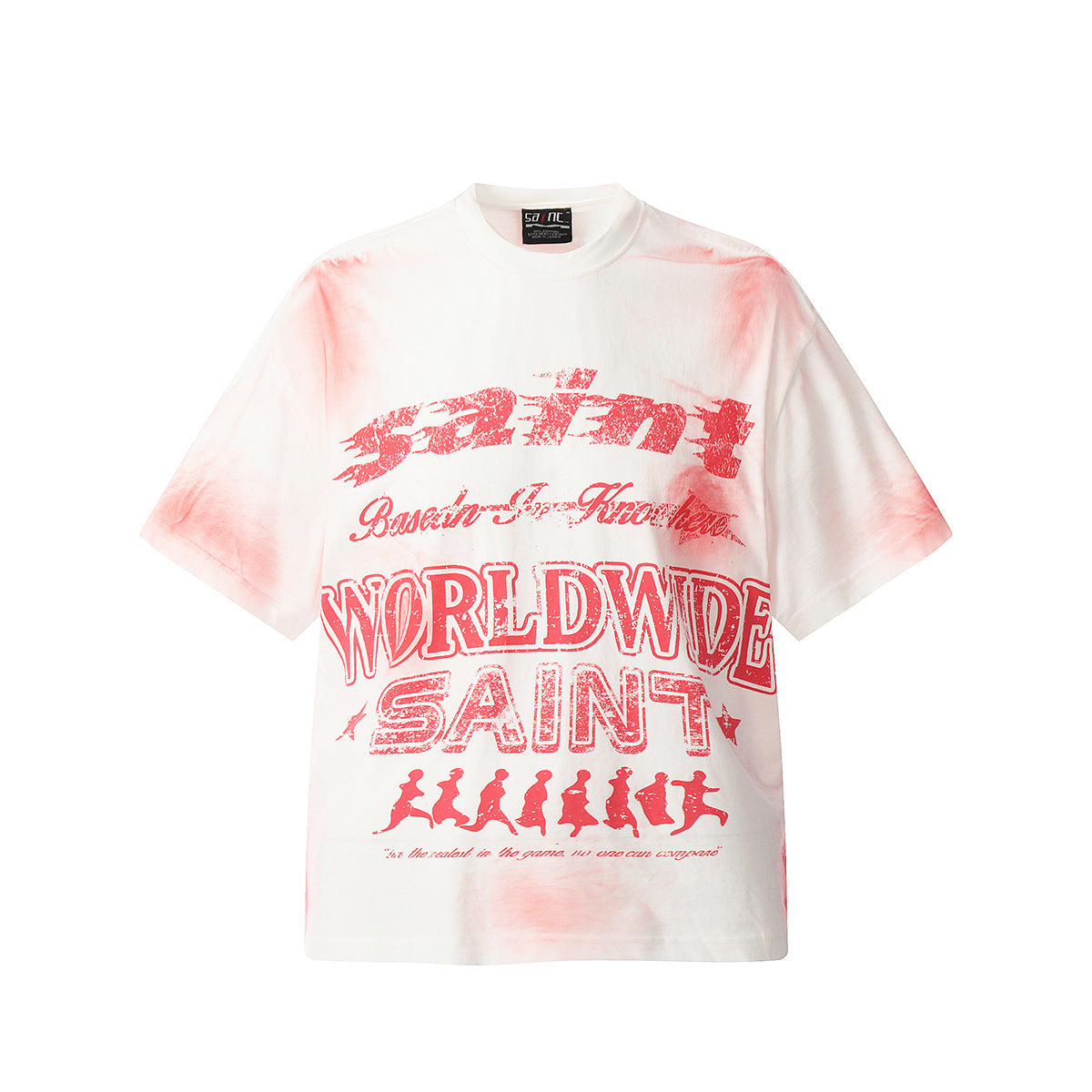Unisex T-Shirts Saint Michael Fashion Loose Tee