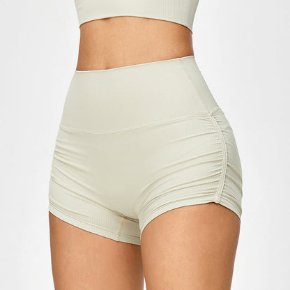 Women Yoga Sports Shorts Tight Fitness Shorts Quick-Drying Workout Clothes