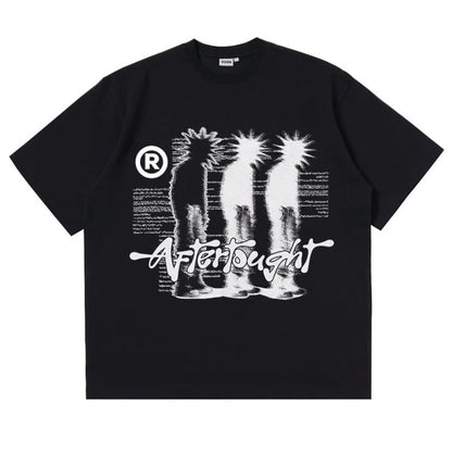 Setwear Men Tshirt Cotton Oversized Graphic Print T shirt