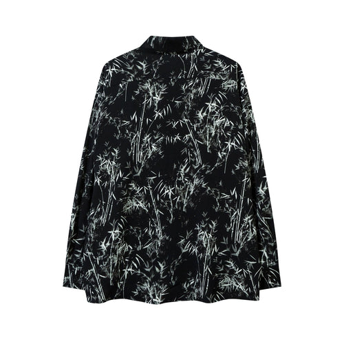 Unisex Vintage Shirt Long Sleeve Shirt Jacket Men
