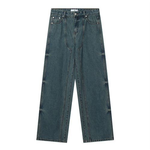 Men Jeans Loose Casual Trousers