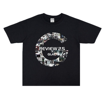 Rock Star T Shirt Glay Band Printed Short Sleeve Loose-Fitting Pure Cotton T-shirt Men's and Women's round Neck