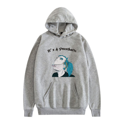 Sally Face Hoodie Sally Face Character Print Casual