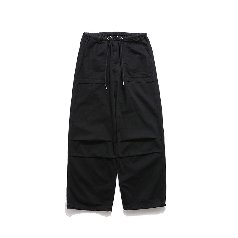 Cargo Pants Retro College Style Loose Casual