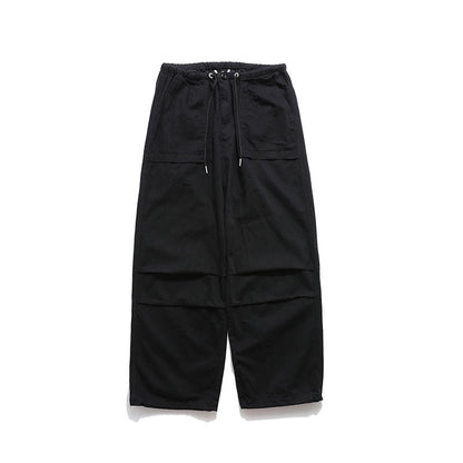 Cargo Pants Retro College Style Loose Casual