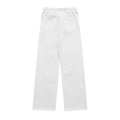 Men Jeans Ripped Frayed Casual Loose