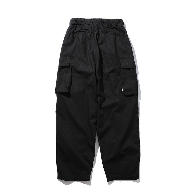 Cargo Pants Retro Large Pocket Loose Casual