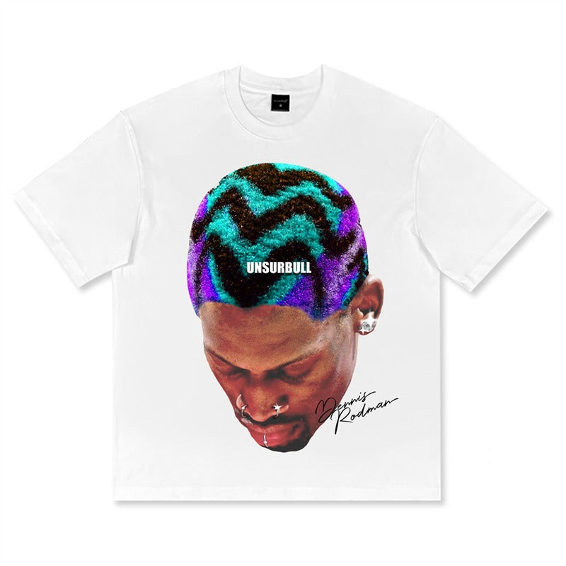 Star T-shirt James 3-ball Curry Booker Morant Oubre American
