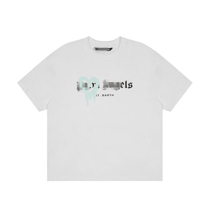 Palm Angle T Shirts Heart Printing Loose