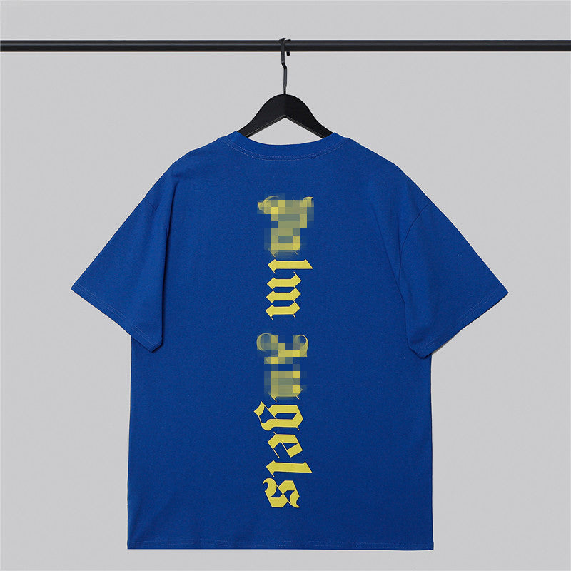 Palm Angle T Shirts Candy Color Half Sleeve Shirt