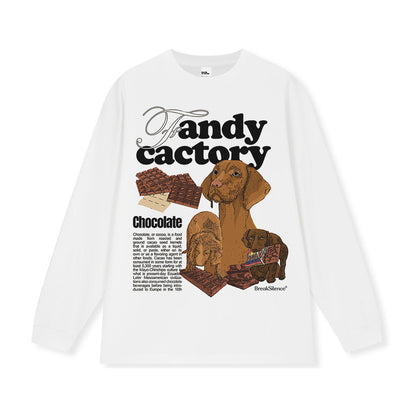 Vintage T-shirts American Vintage Printed Short Sleeve T-Shirt Street Loose T-Shirt