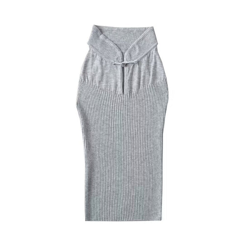Women Tops Summer Knitted Vest Short Top