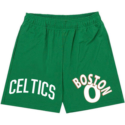 NBA Shorts Summer Basketball Shorts Men's NBA Celtic Loose