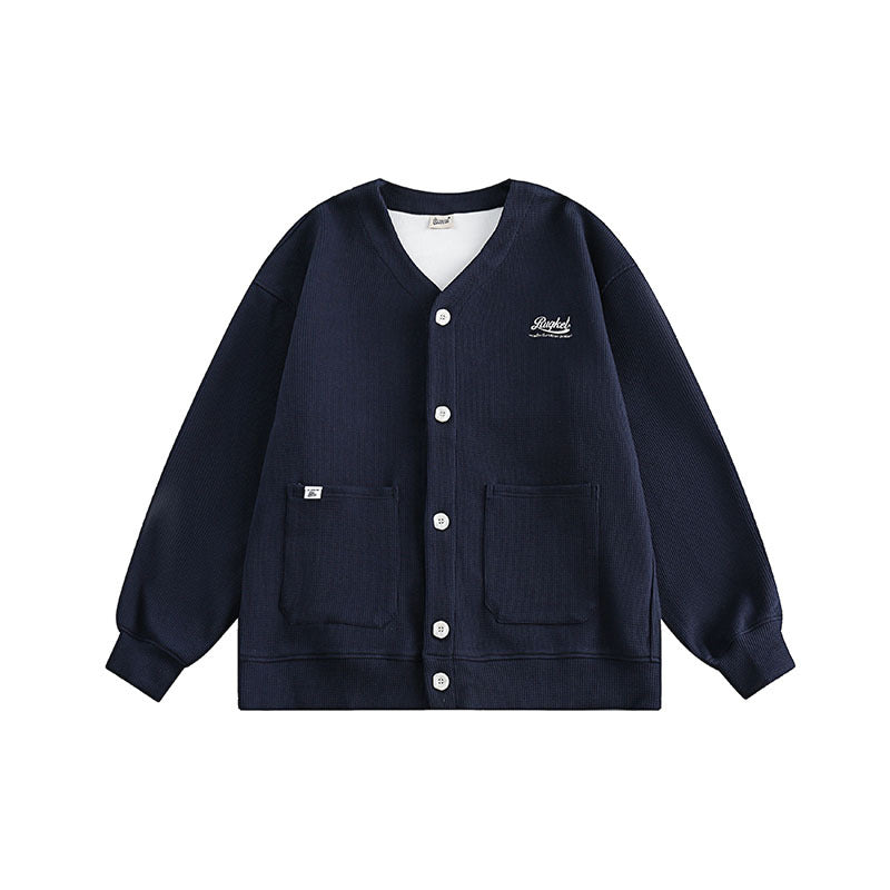 Women Jackets Vintage Color Blocking Baseball Uniform Cardigan College Style
