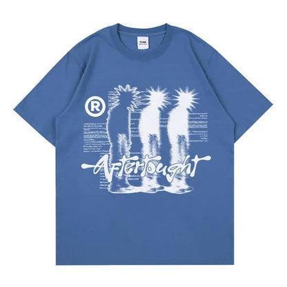 Setwear Men Tshirt Cotton Oversized Graphic Print T shirt