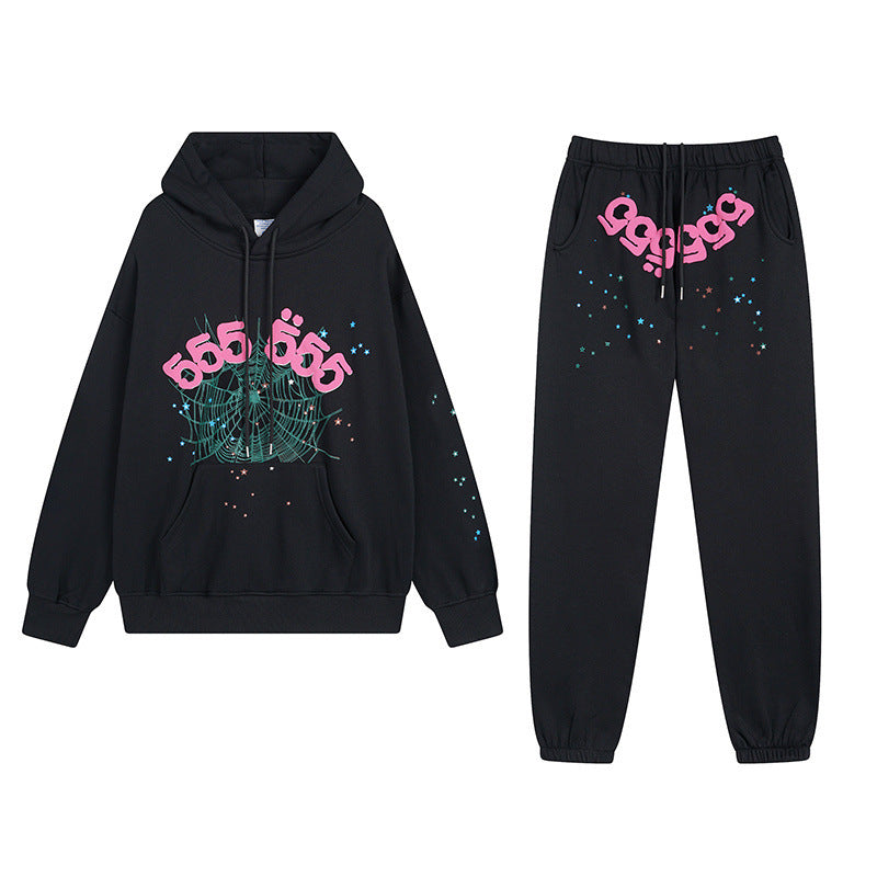 Sp5der Hoodie & Sweatpants 2 Piece Set