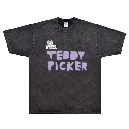 Rock Star T Shirt Arctic Monkeys Teddy Picker T-shirt Rock Band American Style Loose Printed Short Sleeve