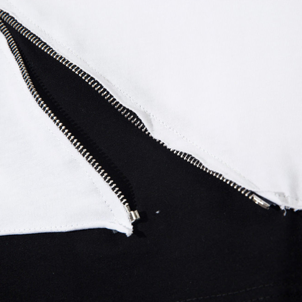 Men Long Sleeve T-Shirt Fake Two-Piece Long Sleeve T-shirt