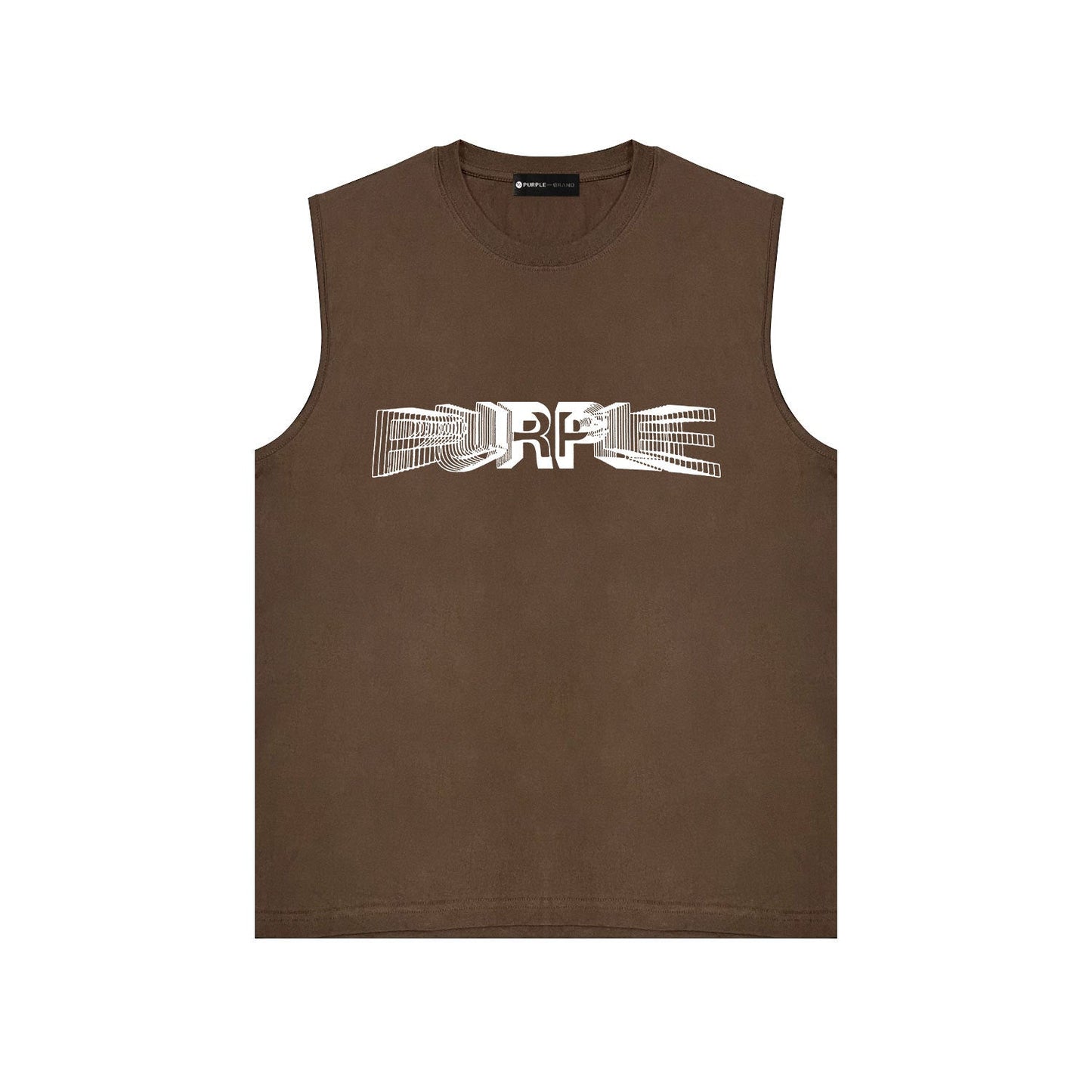 Purple Brand Tank T Shirts Sleeveless T-shirt Vest