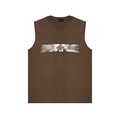 Purple Brand Tank T Shirts Sleeveless T-shirt Vest