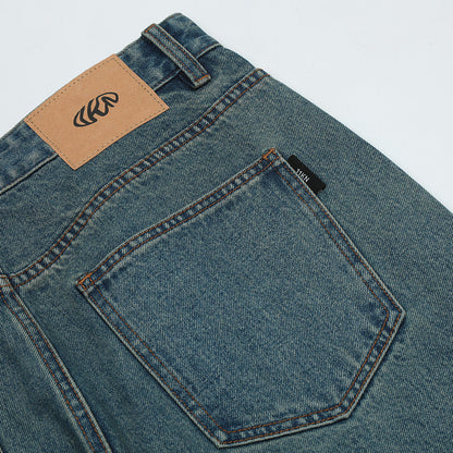 Men Jeans Loose Casual Trousers