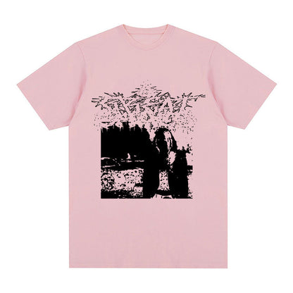 Ken Carson A Great Chaos Album T Shirt Men Women Summer  Cot