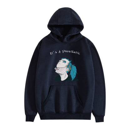 Sally Face Hoodie Sally Face Character Print Casual