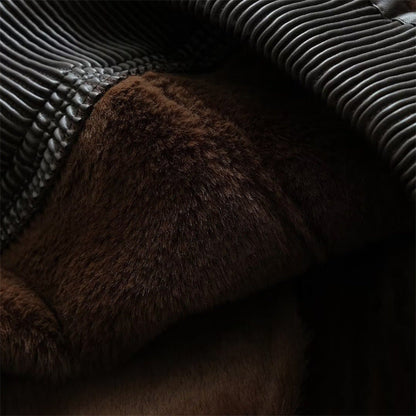 Women Cotton Coat Lamb Wool Loose Thick