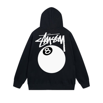 Stussy Hoodie Zip Cardigan Hooded Sweater