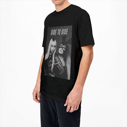 Mens T-Shirt Ariana Grandes Singer T-Shirts Music