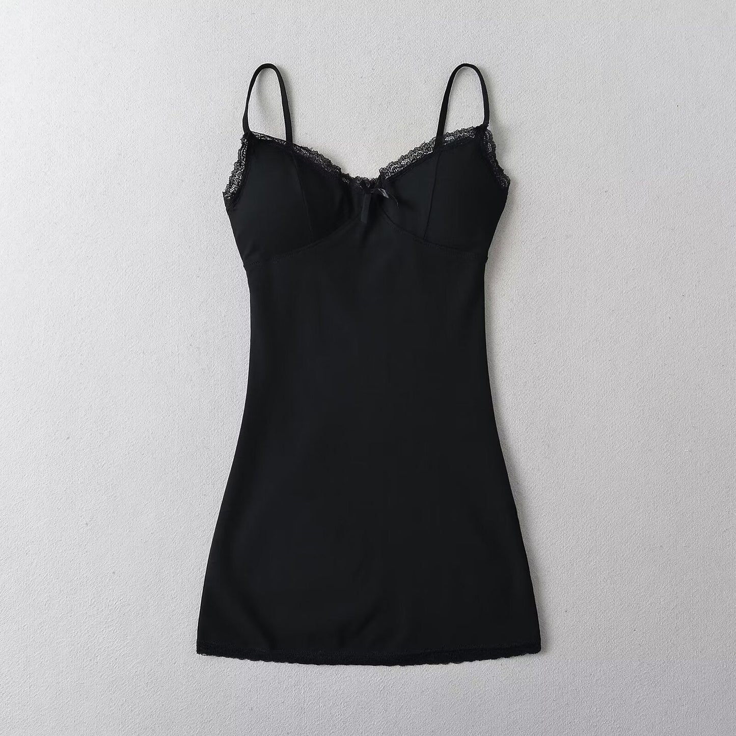 Women Tops Summer Lace Edge Sexy Sling Dress Sexy Skirt