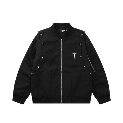 Men Jacket Coat XINGX Decoration Baseball Uniform Jacket