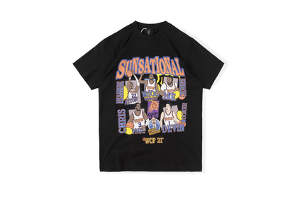 Cpfm T Shirt Vintage Printed Men's Loose Short Sleeve T-shirt