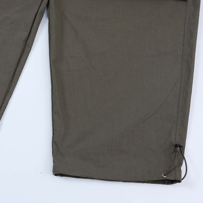 Men Sweatpants Pleated Casual Straight Trousers Loose Sports Drawstring Ankle Banded Pants