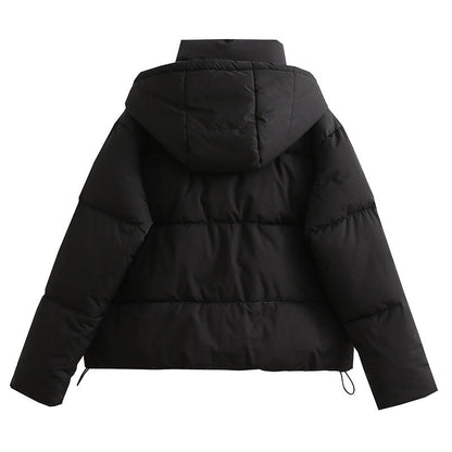Women Cotton Coat Simple Casual Cotton-Padded Jacket Loose