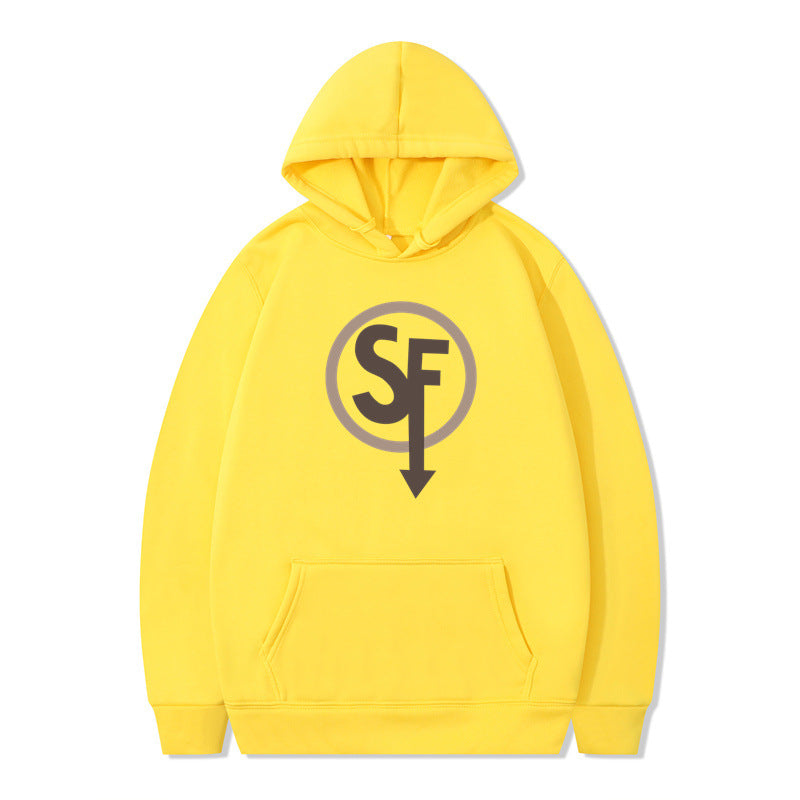 Sally Face Hoodie Classic Logo Brushed Hoody Leisure Sports