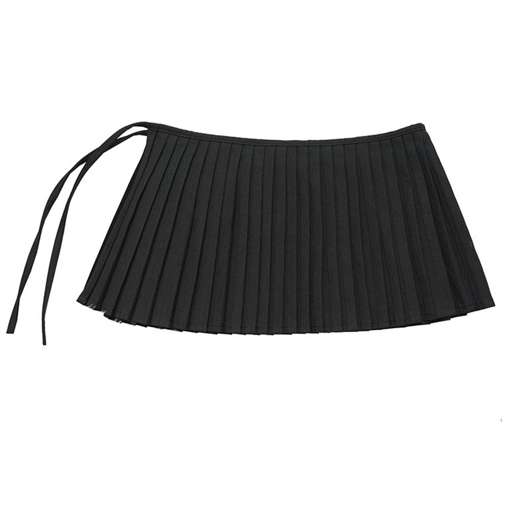 Women Shorts Pleated Skirt Shorts Summer A- line Skirt Skirt